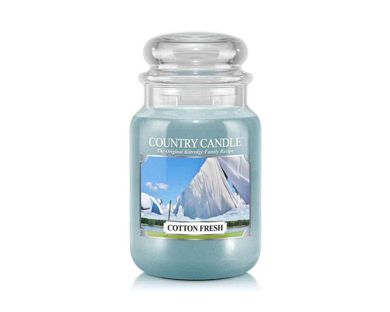 Cotton Fresh scented candle from Country Candle
