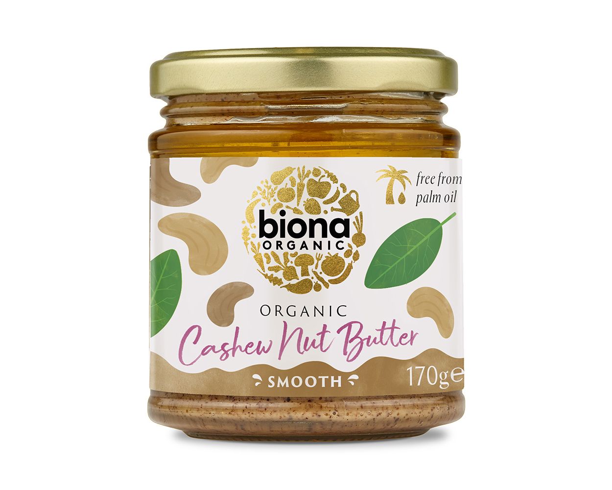 Cashew Nut Butter von Biona in Bio-Qualität