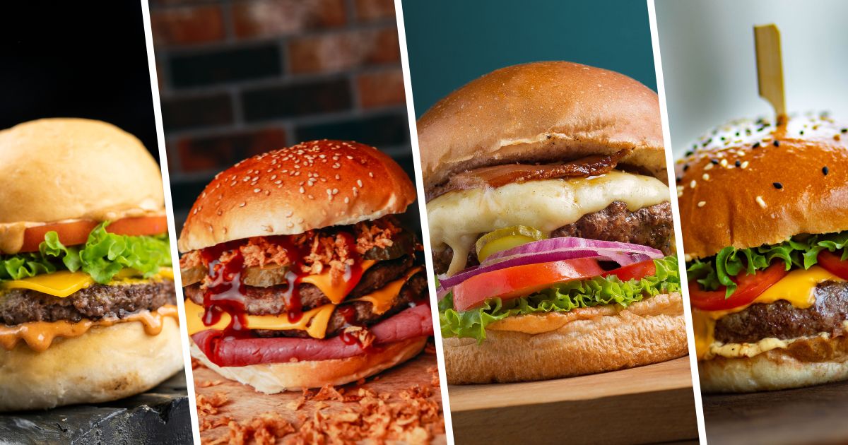 4 ausgefallene Burger Rezepte - American Gourmet Burger