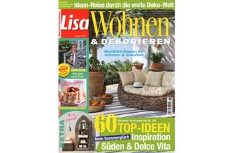 Lisa Wohnen & Dekorieren Ausgabe August 2015