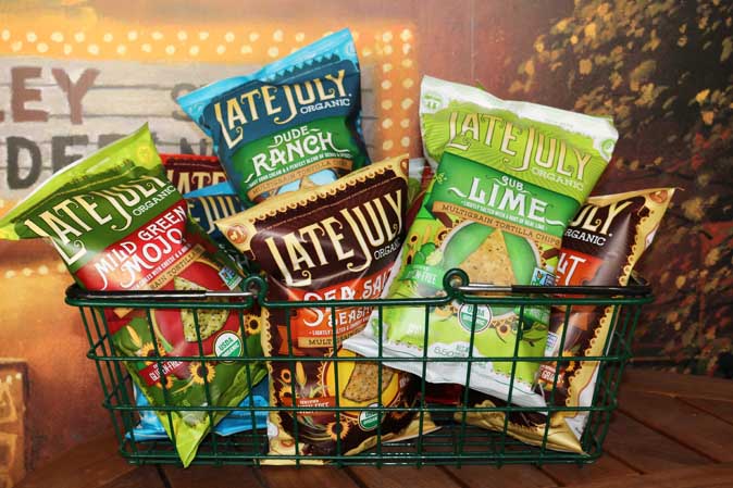 Die LIeblings-Chips von American Heritage: Late July Tortilla Chips - nur kurzfristig in unseren Läden