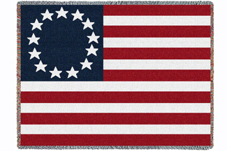 Die legendäre erste amerikanische Fahne