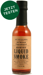 Hickory Liquid Smoke von Lazy Kettle Brand