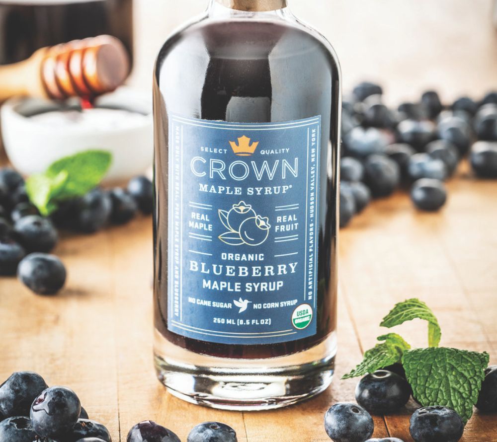 Blueberry Ahornsirup von Crown Maple, 250 ml
