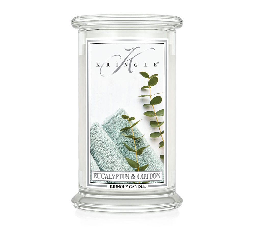 Eucalyptus Cotton Duftkerze von Kringle Candle