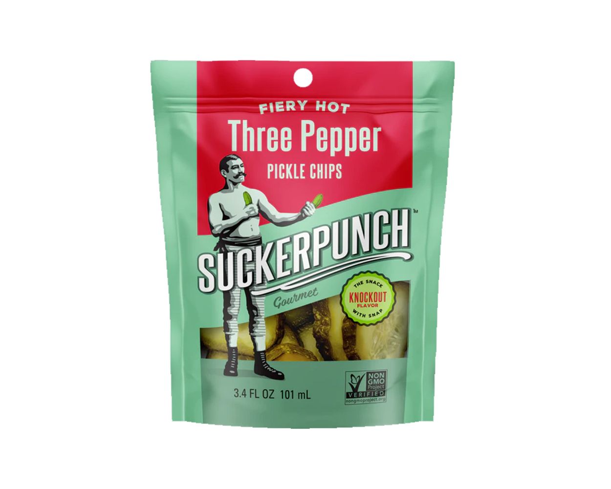Pickles - Three Pepper Chips Snack Pack von SuckerPunch | American Heritage